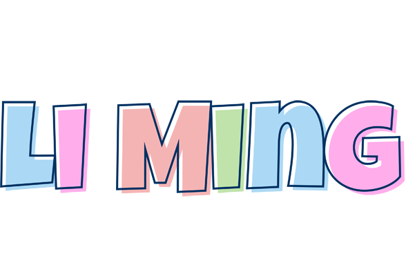 Li Ming pastel logo